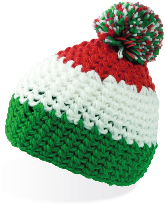 Pletena kapa "Everest Beanie" s pomponom - Atlantis - oblekanadom