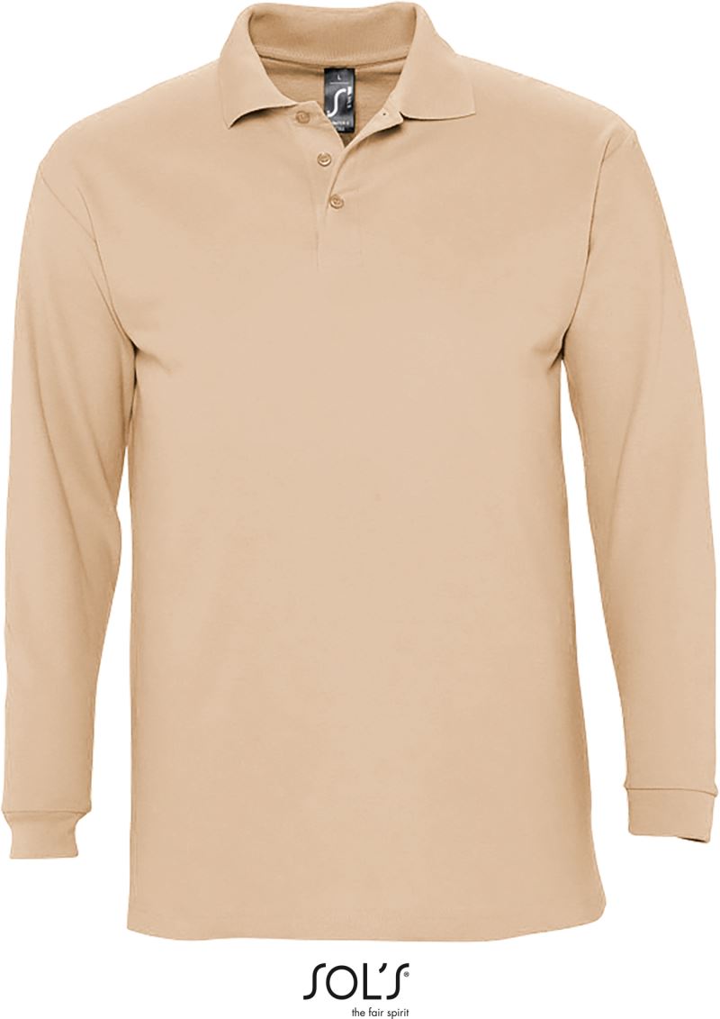 Moška Polo Majica Dolgi Rokav SOL'S  Winter II - oblekanadom