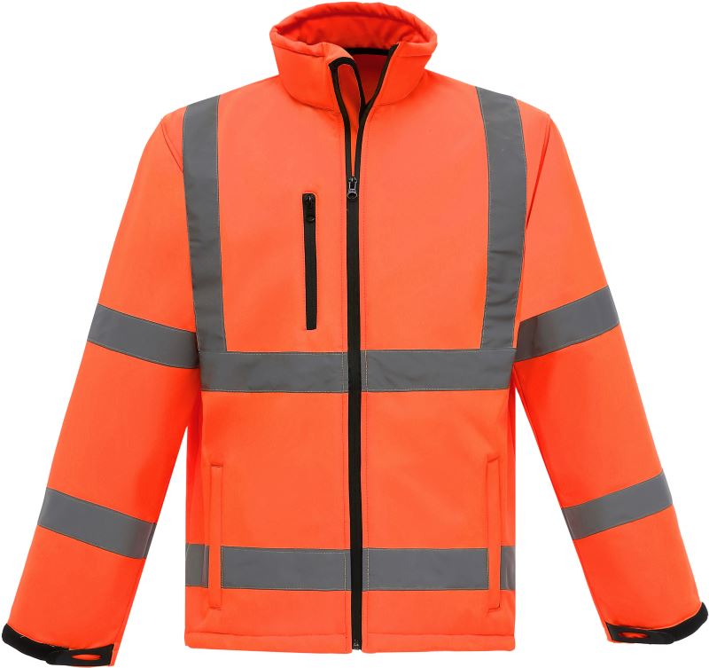 Jakna Yoko HVK09 z visoko vidnostjo - Softshell za aktivne uporabnike - oblekanadom