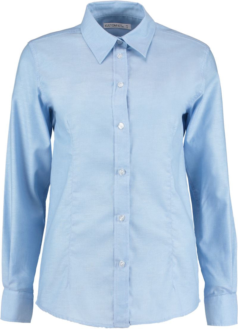 Oxford delovna bluza z dolgimi rokavi - Kustom Kit | KK 361 (6-24) - oblekanadom