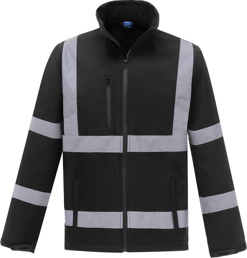 Jakna Yoko HVK09 z visoko vidnostjo - Softshell za aktivne uporabnike - oblekanadom