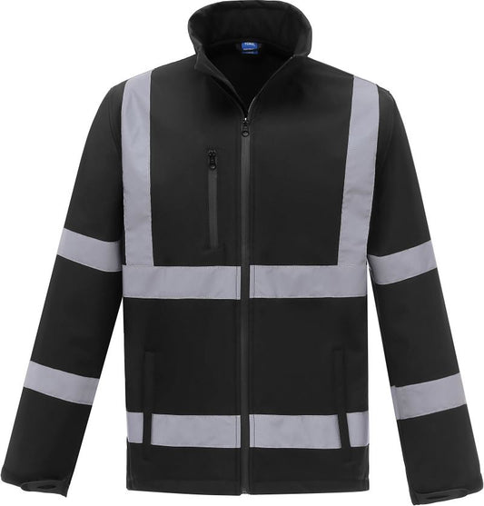 Jakna Yoko HVK09 z visoko vidnostjo - Softshell za aktivne uporabnike - oblekanadom