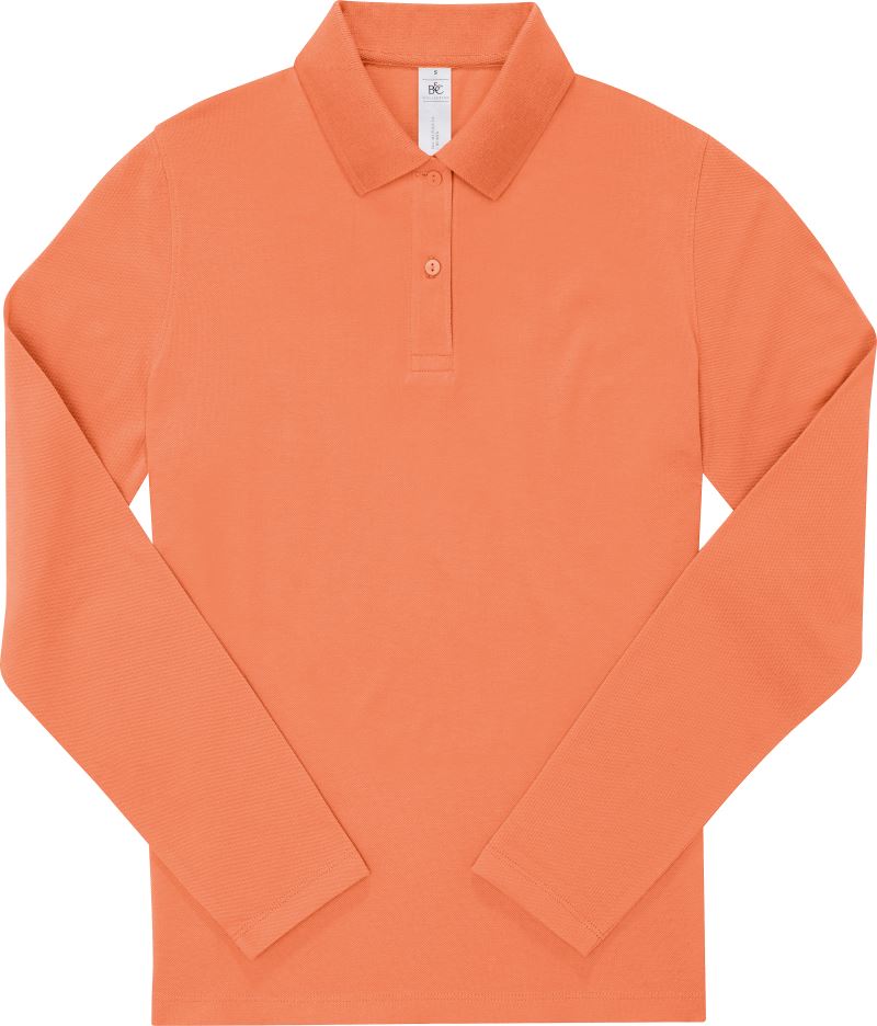 Ženska Polo Majica Dolgi Rokav B&C  My Polo 210 LSL /women - oblekanadom