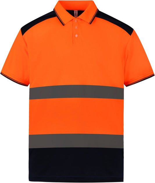 Polo majica z visoko vidnostjo - Yoko HVJ220 - oblekanadom