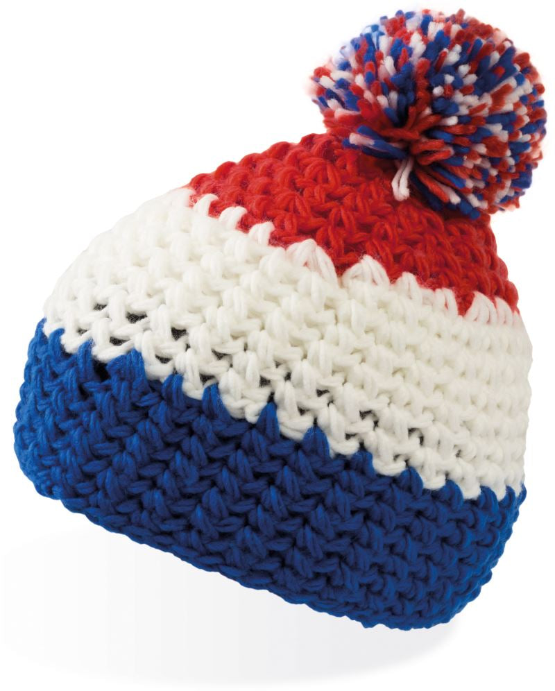 Pletena kapa "Everest Beanie" s pomponom - Atlantis - oblekanadom