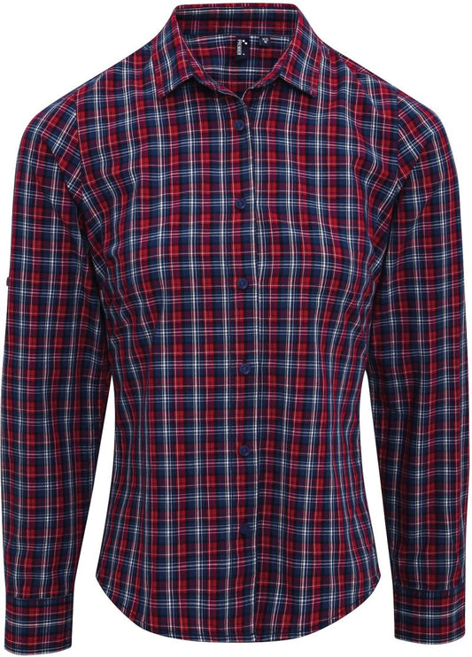 Bluza "Sidehill" iz poplina z dolgimi rokavi - Premier | PR356 - oblekanadom