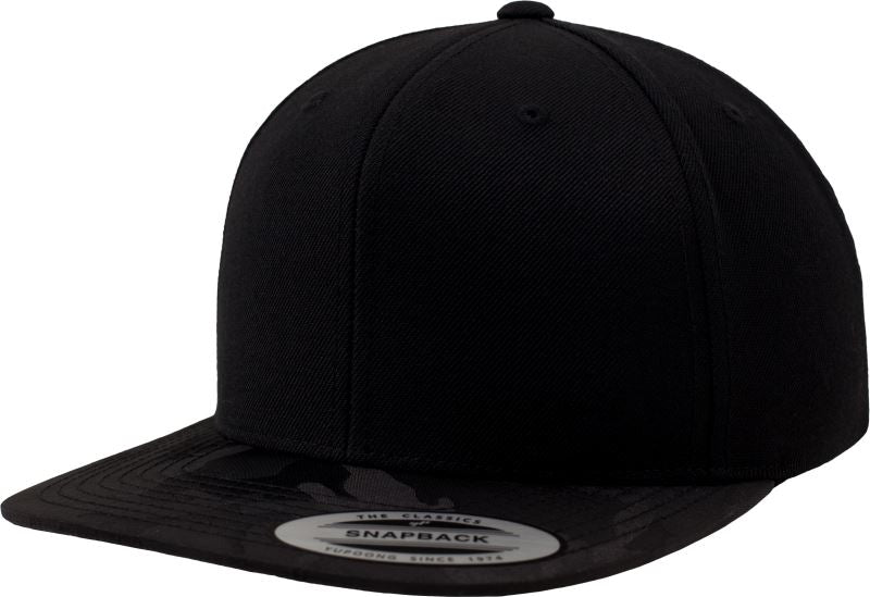 6-panelna Snapback kapa "Kamuflažni slog" - Flexfit | 6089CF/6089CV/6089TC - oblekanadom