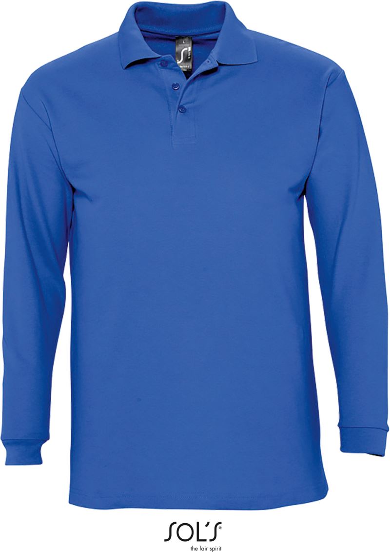 Moška Polo Majica Dolgi Rokav SOL'S  Winter II - oblekanadom