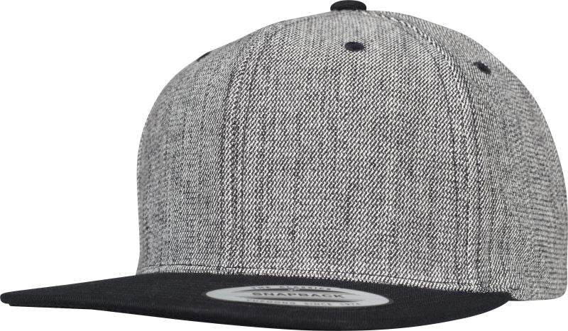 Snapback kapa "Melange" s 6 paneli - Flexfit | 6089MS/6089VM - oblekanadom