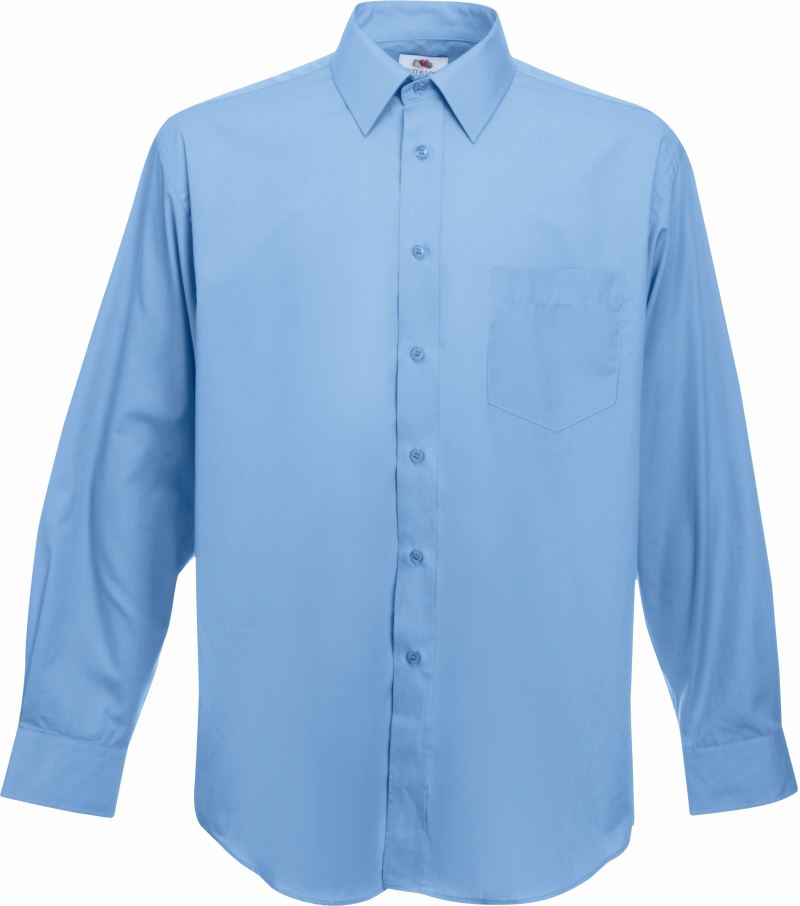 Moška Srajca s Dolgimi Rokavi F.O.L.  Poplin Shirt LSL - oblekanadom