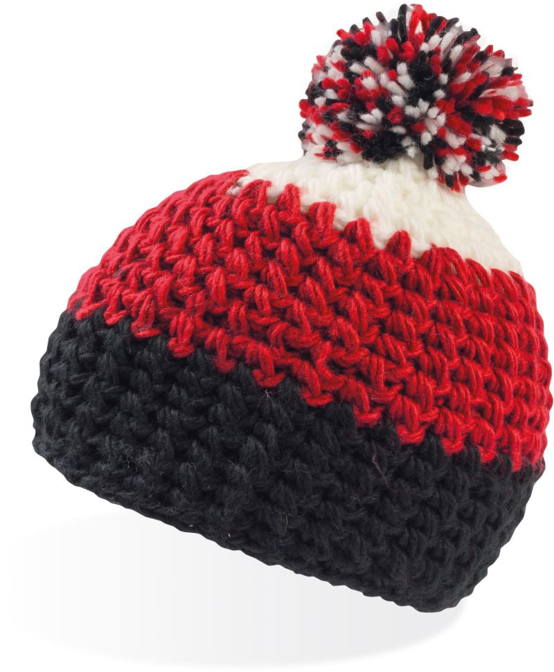 Pletena kapa "Everest Beanie" s pomponom - Atlantis - oblekanadom