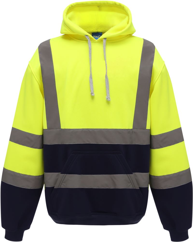 Hoodie visoke vidljivosti Yoko HVK05 - oblekanadom