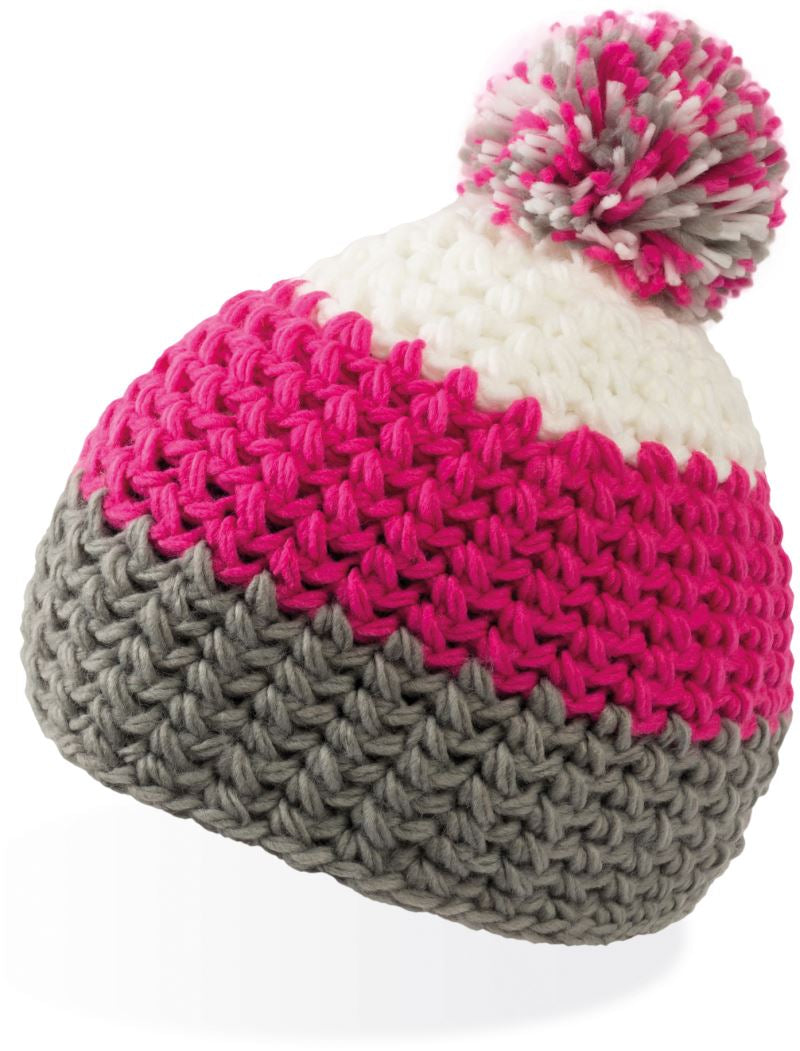 Pletena kapa "Everest Beanie" s pomponom - Atlantis - oblekanadom