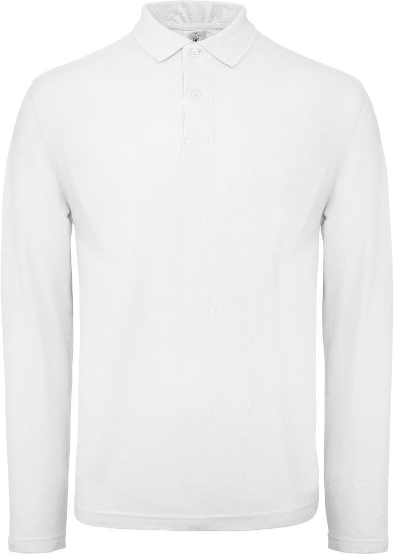 Moška Polo Majica Dolgi Rokav B&C  ID.001 LSL - oblekanadom