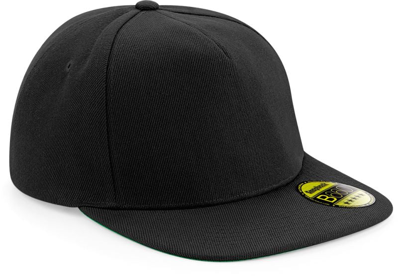 5 Panel Flat Peak Cap Beechfield B660Caps - oblekanadom