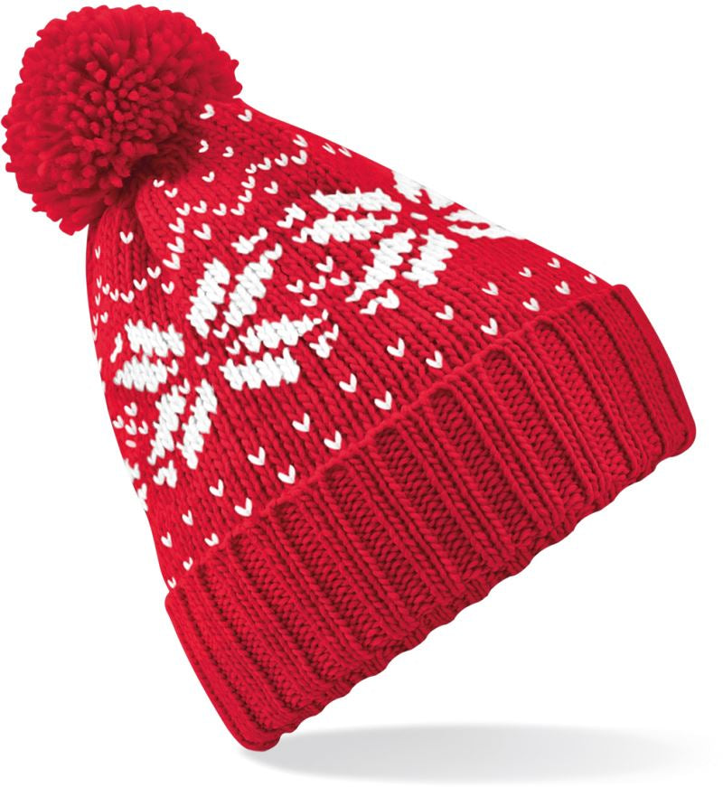 Bundeva kapa Snowstar® Fair Isle - Beechfield | B456 z elegantnim dizajnom in udobjem - oblekanadom