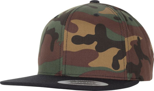 6-panelna Snapback kapa "Kamuflažni slog" - Flexfit | 6089CF/6089CV/6089TC - oblekanadom