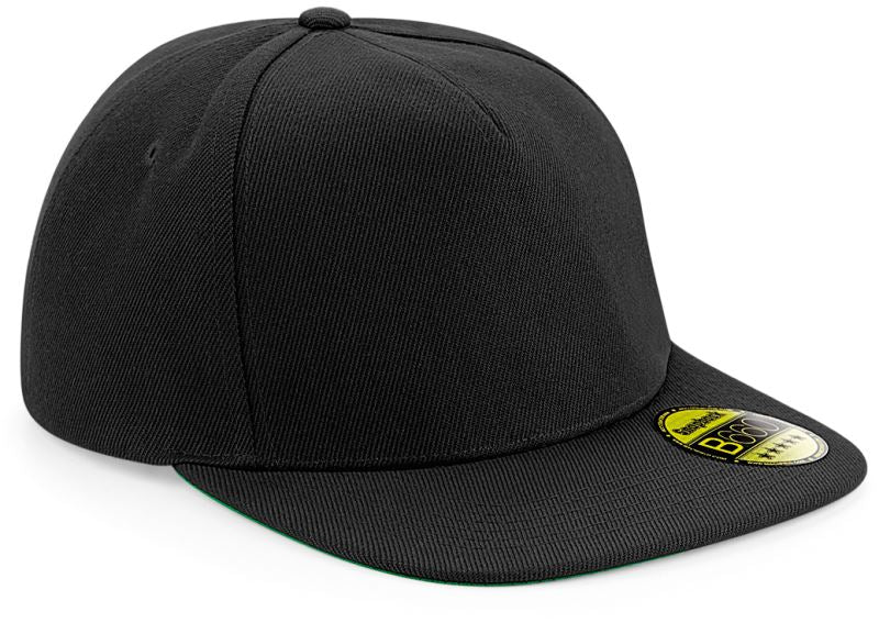 5 Panel Flat Peak Cap Beechfield B660Caps - oblekanadom