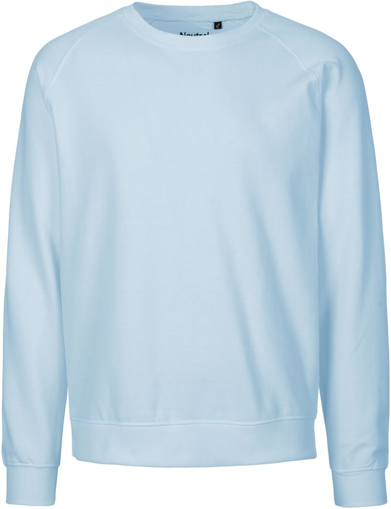 Uniseks organski raglan pulover - Naravna barva | O63001 - oblekanadom