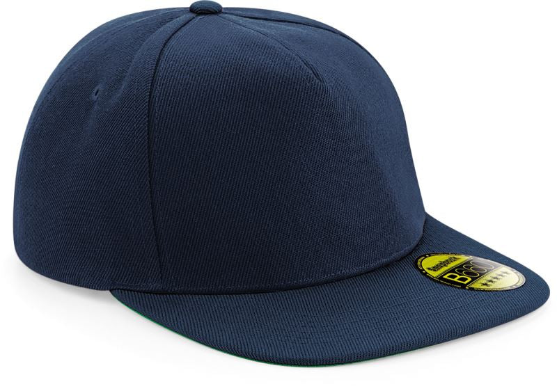 5 Panel Flat Peak Cap Beechfield B660Caps - oblekanadom