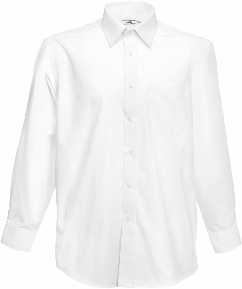Moška Srajca s Dolgimi Rokavi F.O.L.  Poplin Shirt LSL - oblekanadom