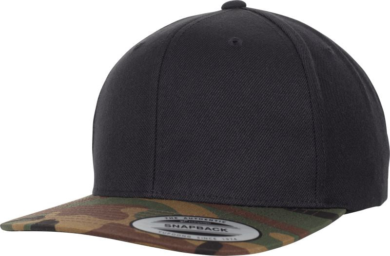 6-panelna Snapback kapa "Kamuflažni slog" - Flexfit | 6089CF/6089CV/6089TC - oblekanadom