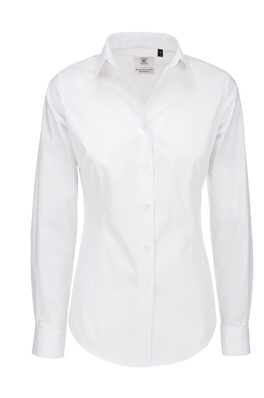 Ženska Srajca Z Dolgimi Rokavi B&c | Black Tie Lsl /women - oblekanadom
